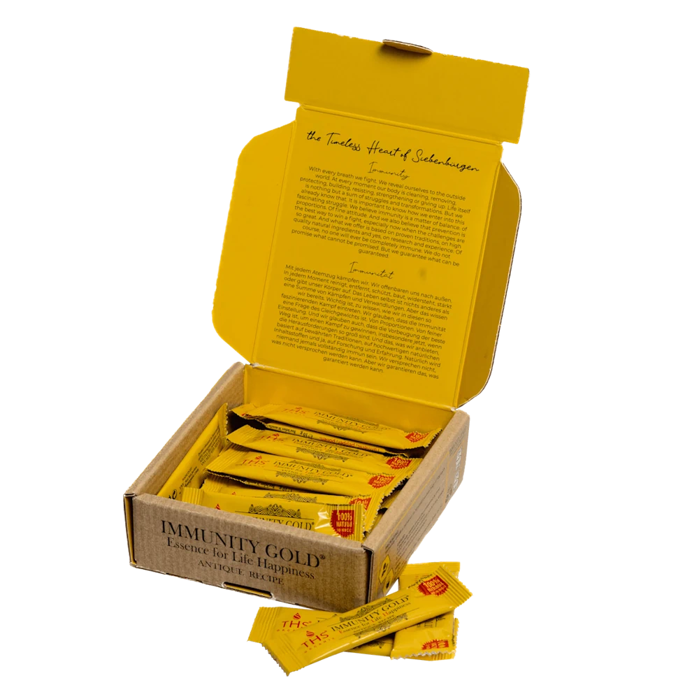THS Organic Immunity Gold - Produs 100% Natural pentru Întărirea Sistemului Imunitar